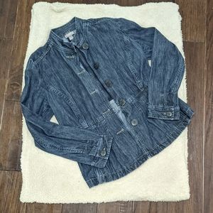 J. Jill Jean Jacket size 4